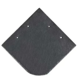 25mm Black Natural Slate Culture Stone Roofing Tiles Bathroom