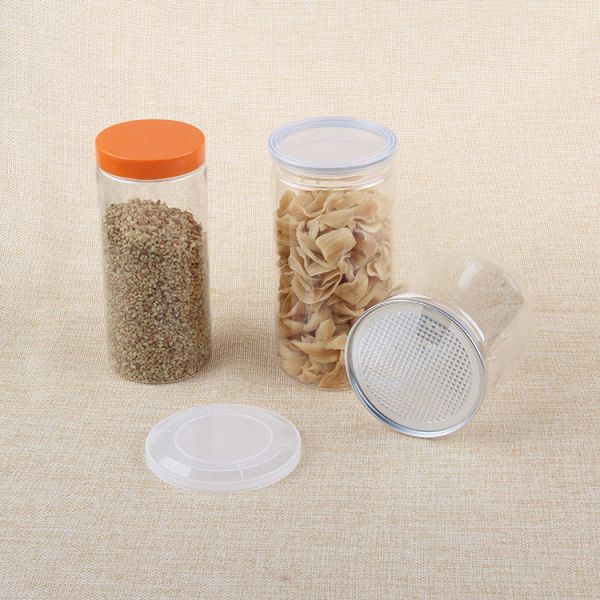 0.2L Bpa Free 10.5G Round Nuts Sweets Plastic Food Cans
