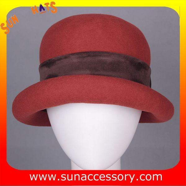 6811147 Sun Accessory customized  winner  fashion 100% Australia wool felt  hats, women hats and caps wholesaling