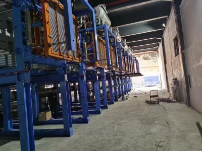 Máquina de moldagem de forma EPS semi-automática profissional de alta eficiência