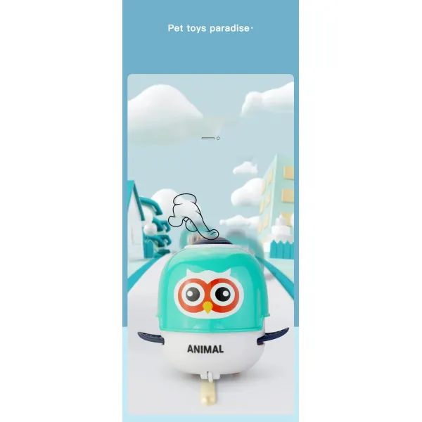 Wholesale Baby Early Education Cute Can Chew Soft Glue Mini Press Penguin Sliding Toy Children Crawling Game Toys