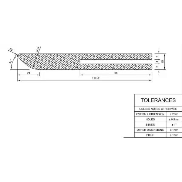 Алюминиевый резервуар крыши профиля губы НБР крыш геодезического купола плавая