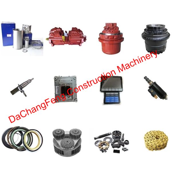 Экскаватор Э320К разделяет мотор счищателя 245-7931 с машинными частями экскаватора