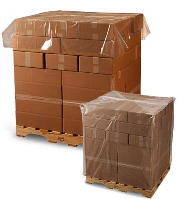 Customizable Clear Protective Pallet Cover Square Bottom Bag Type Thickness 0.5-2mm