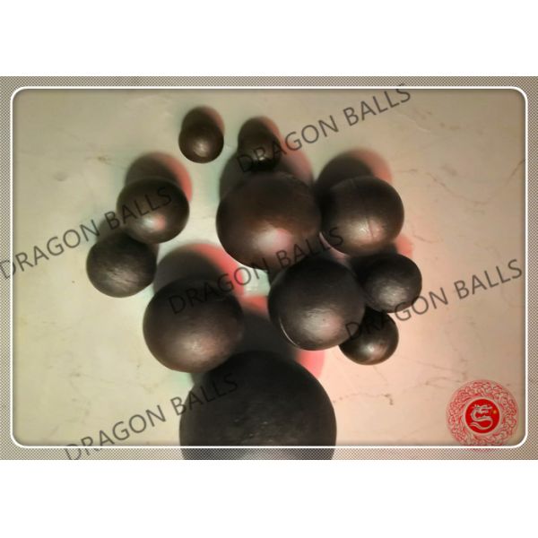 Hot Rolling Cement Grinding Balls , No Broken Steel Balls For Ball Mill
