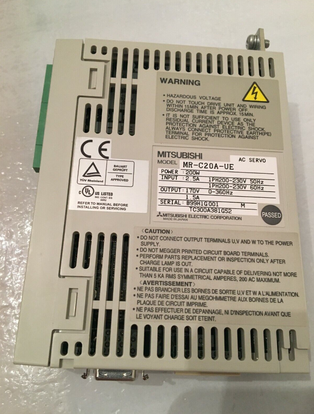 MR-C20A-UE Mitsubishi 1phase 200-230v input AC servo amplifier