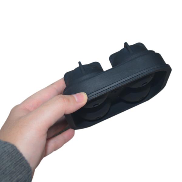 MHC Flexível de libertação fácil de silicone frigorífico bandeja frigorífico seguro molde multiuso para bolos