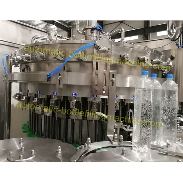 Завод по розливу CSD машины завалки бутылки Carbonated напитка автоматический