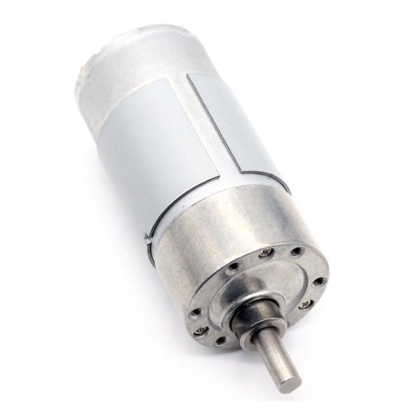 ASLONG JGB37-555 12/24V 10-1280RPM 550rpm High Torque Reduction Motor Mini DC Reduction Motor 37mm Small Motor