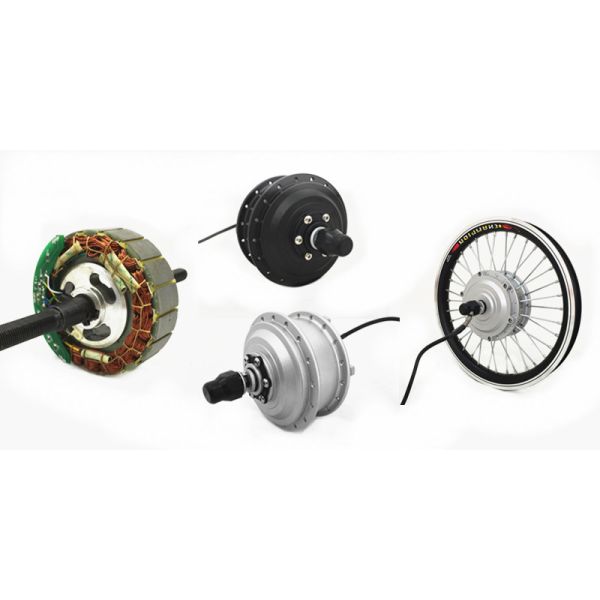 Electric Bike Hub Motor For Electric Bicycles , Left / Right Cable Location