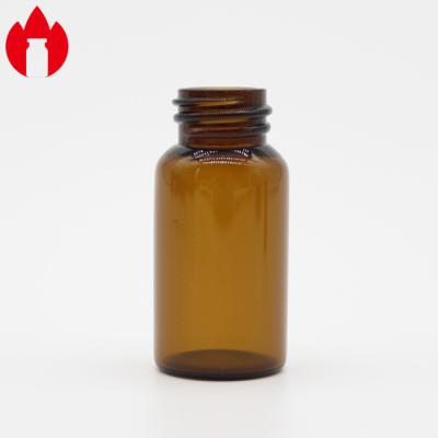 envase del frasco de la botella de cristal de Borosilicate del cuello del tornillo de 10ml Brown