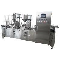 Système de commande PLC Machine de remplissage de tasse en acier inoxydable