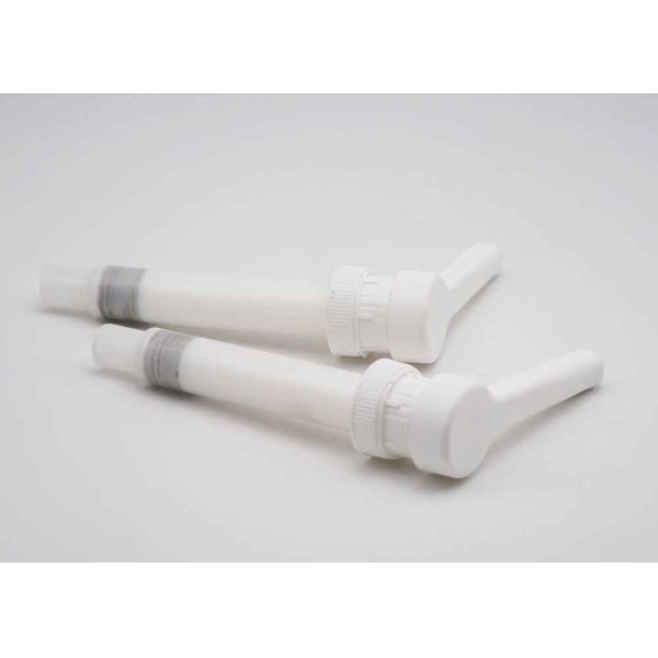 Белый пластиковый 31/410 насосов распределителя сопла насоса сиропа кофе качества еды длинных