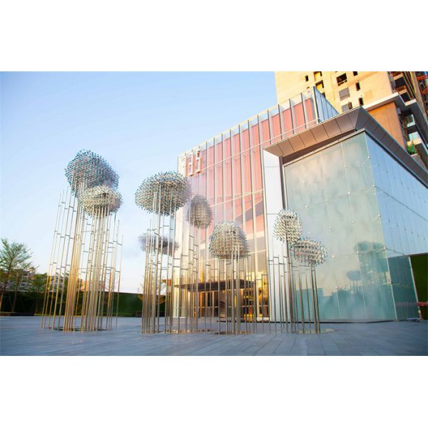 School Mirror Fish Stainless Steel Sculptures Polished Customized