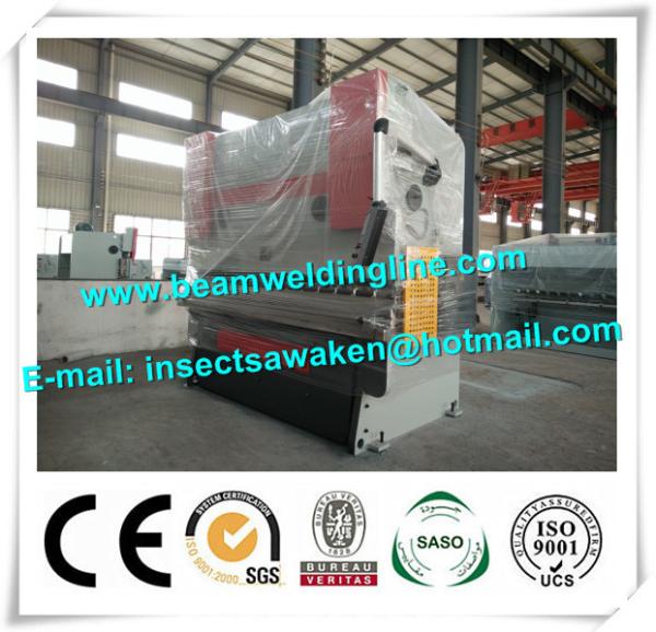 High Strength CNC Hydraulic Press Brake Machine 3 Phase 380V / 50hz