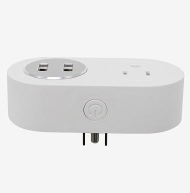 Tomada esperta de Android do soquete da tomada de US1P 2U Smart para o condicionador de ar 220v