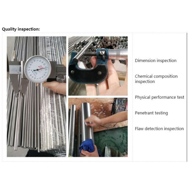 CNC Machined Polished Titanium Alloy Bar Gr5 For Industrial