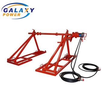 cilindro de cabo de levantamento Jack Stand Overhead Line Tool do furo 50KN do cilindro de 76mm
