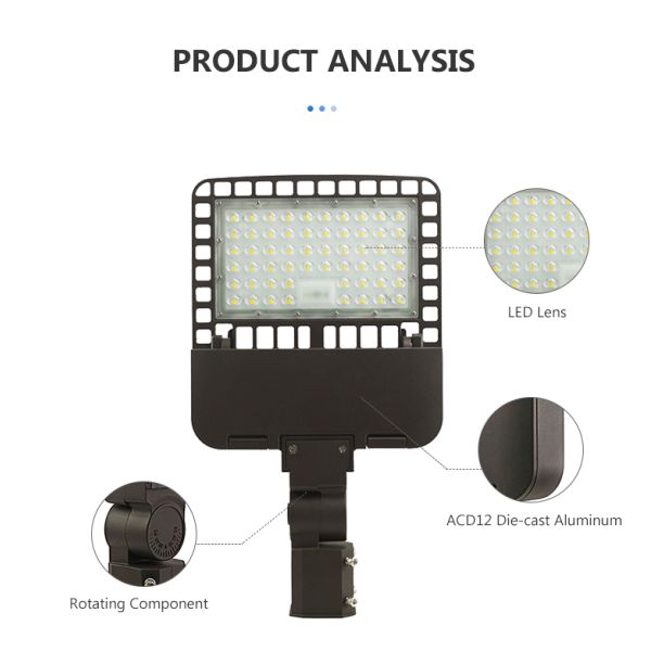 Алюминиевый светодиодный наружный дорожный сад Spot Pathway Spot Light Fixture с IP65 водонепроницаемостью