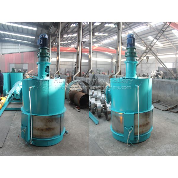 0.75 Ton / Hour 3mm Fertilizer Plant Equipment Melting Pot