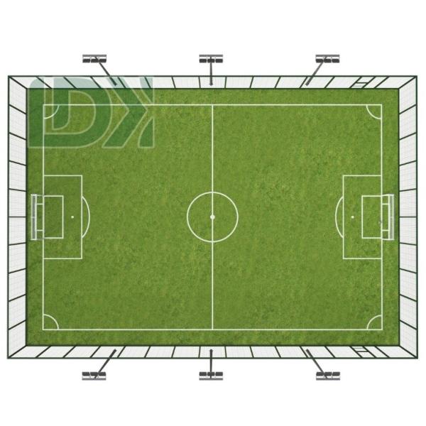 Daily Training Soccer Panna Cage High Strength Soft Mesh Street Football Cage