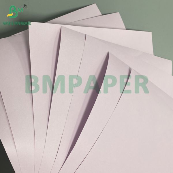 100 gm 120 gm Papel Kraft Rosa Bolsa de Papel de Dos Lados de Color