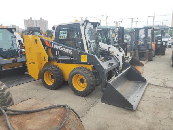                  Used 2019 Year Model Almost New Skid Steer Loader Liugong Clg375b Less Than 100 Hours Hot Sale             