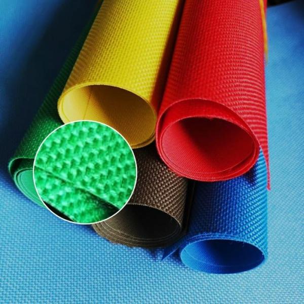 Fire Proof 600D Polyester Oxford Fabric With PU Coating Multi Colored Available