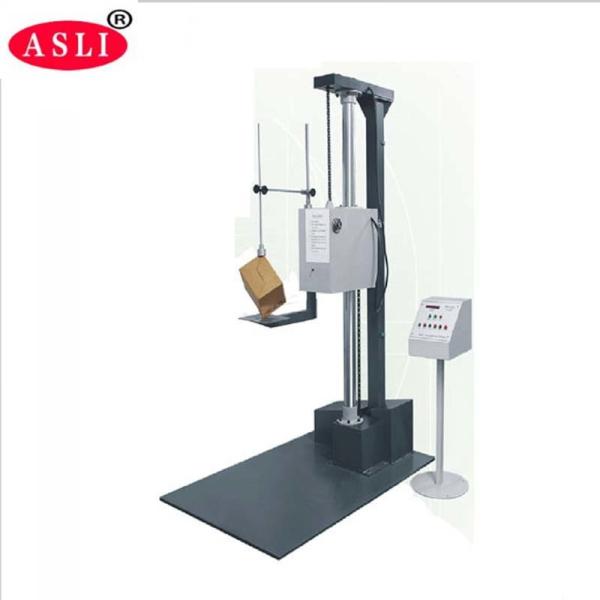 Durable Sigle Arm Package Free Fall Drop Tester Instrument  PID Control Method