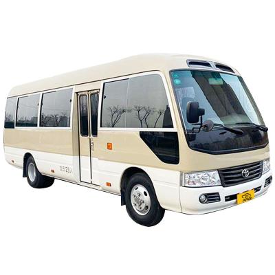 Sistema de travagem mecânico Automóvel de gasolina usado 19 20 lugares Toyota Coaster Bus