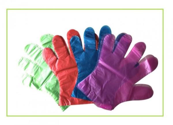 Biodegradable Disposable Transparent Clear Plastic  Gloves Available