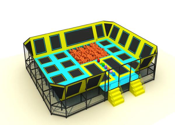 Elementary School Childrens Indoor Trampoline Indoor Playground Equipment KP180105-1