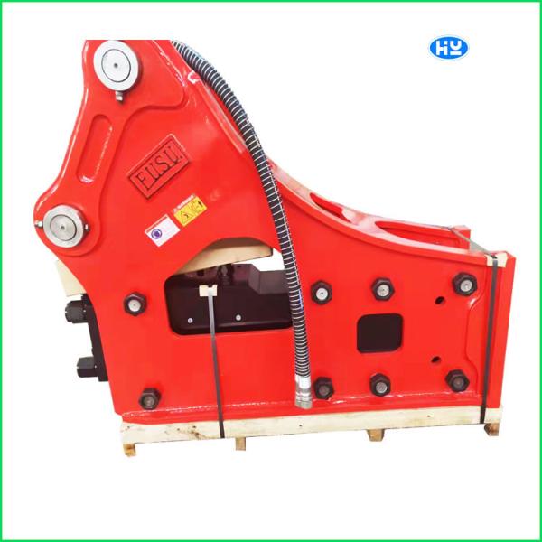 Briseur hydraulique en acier épais de la pelle rétro 36t du marteau 30t de boeuf de dérapage pour le boeuf de dérapage