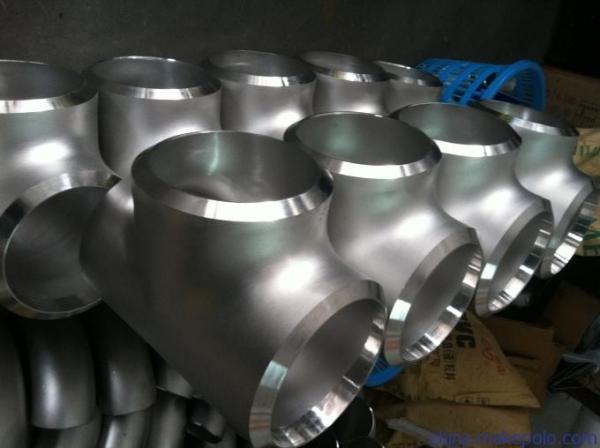 SS304 SS321 SS316l Stainless Steel Tee Connector PED API 5 Inch 8 Inch DN15～DN600