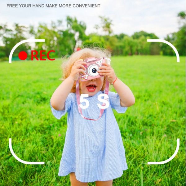 1080P Video Kids Digital Camera Other Educational Toys with 32GB TF Card Included