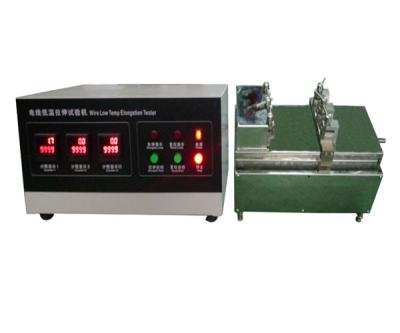 Equipamento de testes do alongamento da baixa temperatura do IEC 60811-1-4 para bainhas de cabo