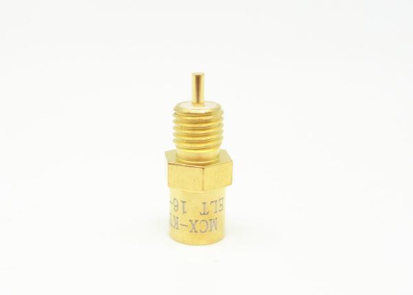 de 50Ohm estrutura concisa do conector em linha reta MCX RF com chapeamento chapeado ouro