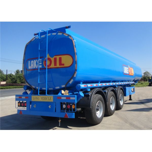 3 Axles 45000 50000 liters Steel Aluminum Oil Delivery Tanker Diesel Fuel Tanker Tank Semi Trailer