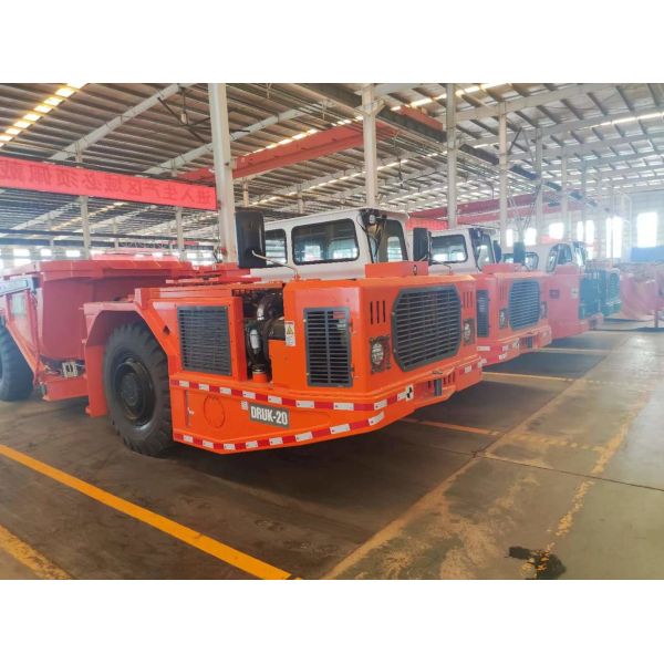 20 Rated Loading Capacity Underground Dump Truck Dumper With VOLVO Engine High Power