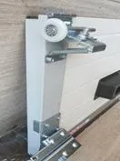 40mm Thickness Industrial Sectional Door with AC 220V-240V Motor and 24dB Acoustic Insulation