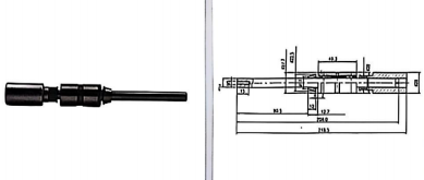 DTY Machine Accessories SGLG-D-02 FK6-T400 Active Shaft For Texturing Machine