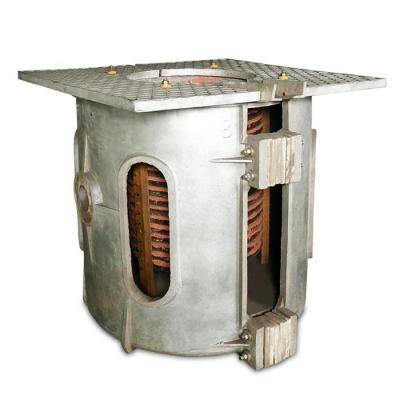 A fornalha de derretimento 500KG de inclinação hidráulica elétrica fácil opera-se