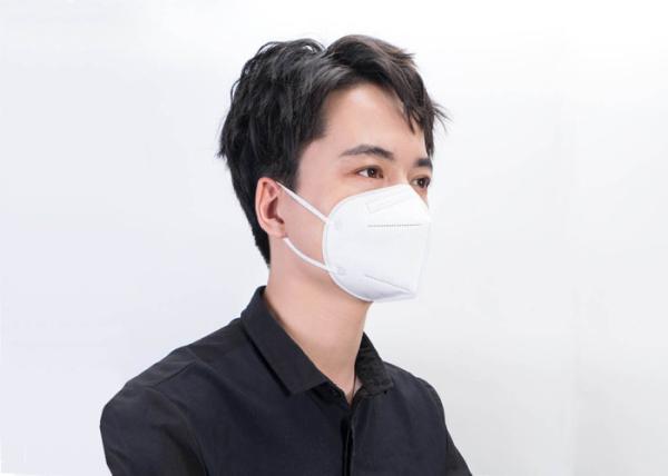 Non Skin Irritation Antiviral Face Mask , Disposable Earloop Mask Singel Use