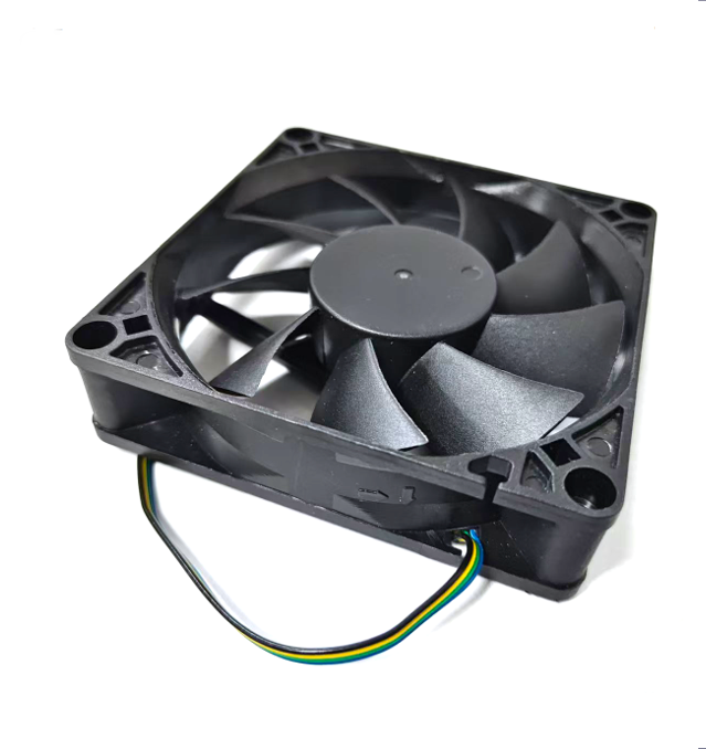 808020mm DC Axial Cooling Fan 8020 4 Wires PWM Speed Control Brushless Fan For Industrial Equipment PC Case
