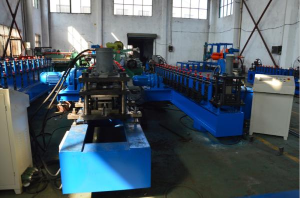 Two Sets Punching Mold Roll Forming Equipment 7.5Kw Main Motor Power