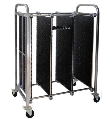 Handle Adjustable ESD PCB SMT Storage Trolley Eletronic Antistatic Reel Storage Cart