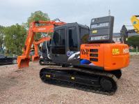 5.5KM/H Hitachi Used Equipment Hitachi ZX120 Excavator Crawler Hydraulic For Operation