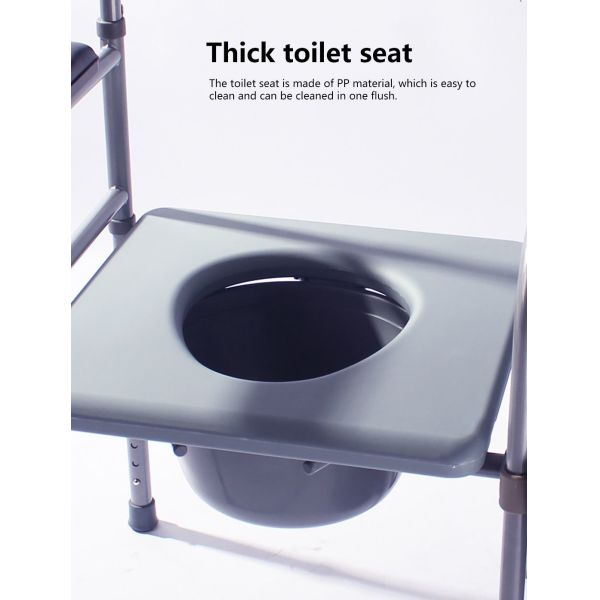 Stable Toilet Chair For Elderly Thickened Stool Customized High Carbon Steel