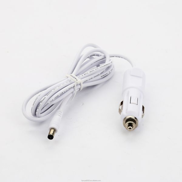 5525 5521 DC Power Cables Customize Car Cigarette Charger Lighter Male Plug