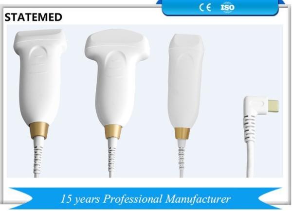 Pocket Sized Handheld Portable Ultrasound Scanner With Convex Probe White Color